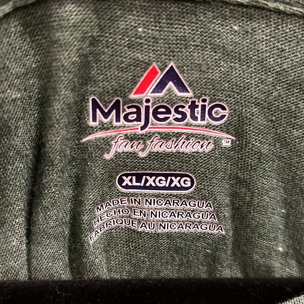 Oakland Athletics Women’s Green XL Hoodie by Majestic - Picture 2 of 4